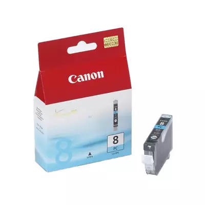 GENUINE CANON CLI 8 PHOTO CYAN Ink Cartridge PIXMA IP500 MP500 PRO 9000 MARK 2 • £11.40