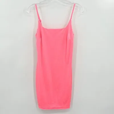 Superdown Kimbra Neon Pink Velvet Mini Dress • $21.98