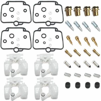 4x Carburetor Repair Kit For Suzuki GSF1200 Bandit 1200 – Diaphragm Rubber & Float Set