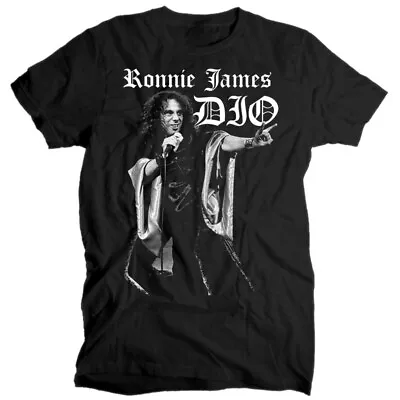 $20 • Buy Ronnie James DIO V3 T Shirt BLACK