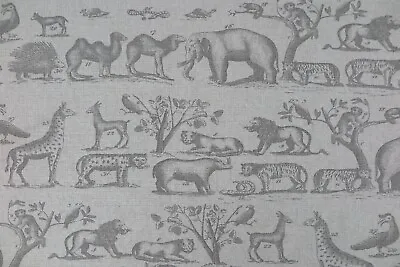 Andrew Martin Curtain Fabric Design Jungle 3.5 Metres Linen Linen Blend • $109.59