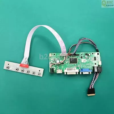 $22.90 • Buy HSD100IFW1 10.1  LVDS Panel HDMI VGA DVI LCD Driver Controller Board Monitor Kit