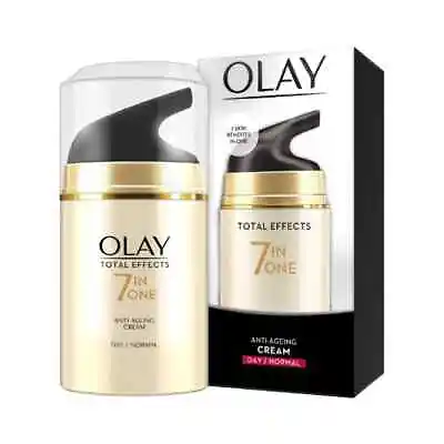 $29.68 • Buy Olay Total Effects 7 In One, Anti Aging Day Cream Normal Niacinamide SPF 15 