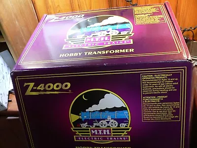MTH Z-4000 40-4000 Dual Control Train Transformer 400 Watt NEW OPEN BOX 2018 • $749.95