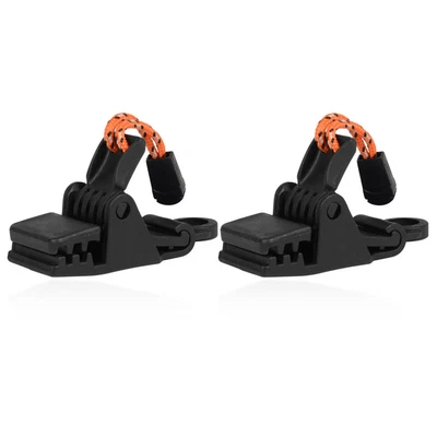 $9.69 • Buy 2 Pcs Car Cover Clamp Tent Canopy Clip Travel Gear Equipment