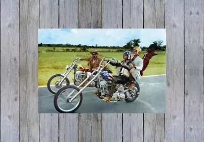EASY RIDER FONDA HOPPER NICHOLSON ON HARLEY MOTORCYCLE POSTER PRINT COLOR 16x24  • $25.95