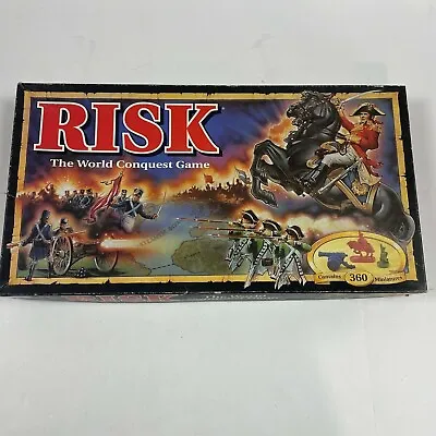 Vintage 1993 Risk Board Game The World Conquest Game 100% Complete LOOK • $17.46