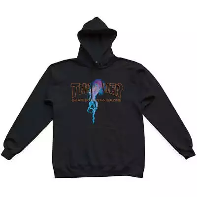 Thrasher - Atlantic Drift Hoodie Black/Orange • $139