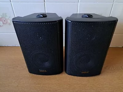 2X Ariston Acoustics MSX-07 Speakers Hi Fi Micro Surround Monitors Speakers  • £16.99