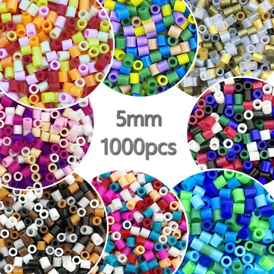 5MM 1000PCs Pixel Puzzle Iron Beads For Kids Perler Hama Beads Diy High Quality  • $7.29