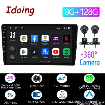 10.2  Touch Screen Car Stereo Radio Bluetooth GPS Wifi In-Dash Head Unit Player • $519.99