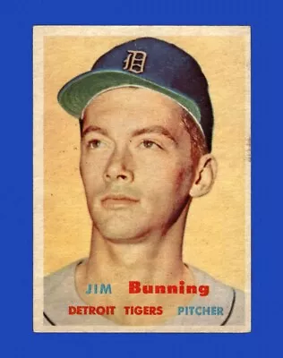 1957 Topps Set-Break #338 Jim Bunning EX-EXMINT *GMCARDS* • $7.50