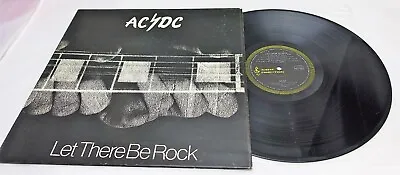 AC/DC Let There Be Rock Vinyl LP Record Alberts Aussie Press Black Label No Roo • $479