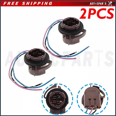 2X Bulb Socket Turn Signal Light Harness Wire Plug Connector For Ram 1500 2013 • $8.77