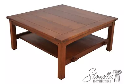 63670EC: STICKLEY Arts & Crafts Mission Cherry Coffee Table • $1795