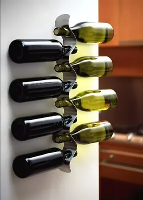 Flow Stainless Steel Wine Rack By Black And Blum London • $54.99