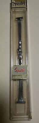 Speidel Vintage NOS Unused Watch Band Butterfly Clasp Mesh Silver Color USA A712 • $20