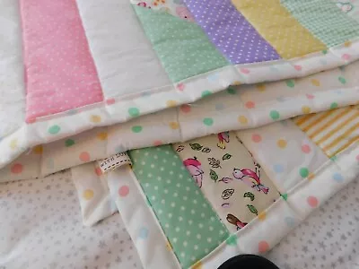 JELLY ROLL QUILT KIT - RACE QUILT Patchwork - 100% Cotton Fabrics COMPLETE  • £35