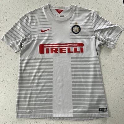£28 • Buy GENUINE Inter Milan 2014/15 Away Football Shirt NIKE Rare Maglia Pirelli Mens L