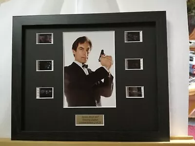 Timothy Dalton As James Bond 007 10 X8  35mm Film Cell Display Framed/Unframed • £25