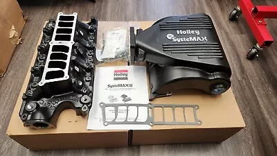 Holley Systemax 5.0L EFI Intake Manifold 300-72BK SBF Mustang New Free Shipping • $1049