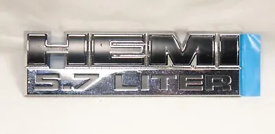 Dodge Hemi 5.7 Liter Magnum Emblem Badge Decal Logo OEM Mopar NOS - 55364653AA • $24.99