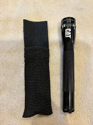 Maglite Mini AA Mag Light Flashlight Mag-Lite CAT CATERPILLAR Logo • $19