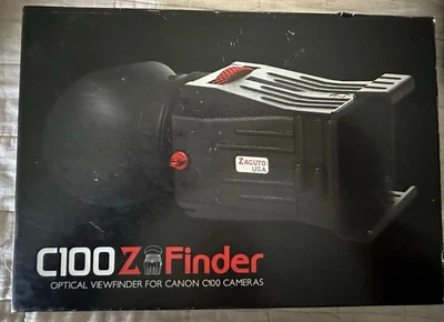 $225 • Buy Zacuto C100 Z-Finder Pro Optical Viewfinder For Canon C100 Cameras