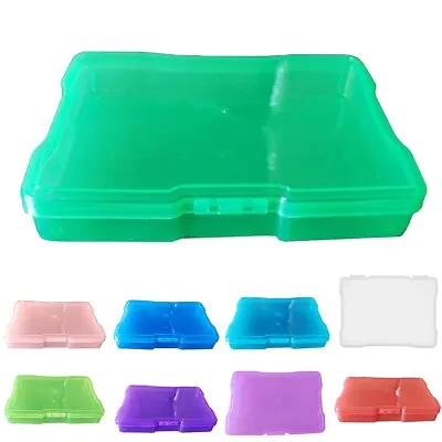 High Capacity Photo Storage Box For Organized Picture Album Craft Container • £4.67