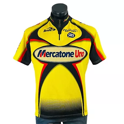 Vintage Biemme Mercatone Uno 2002 S/S Cycling Jersey LGE Marco Pantani Wilier • $36.50