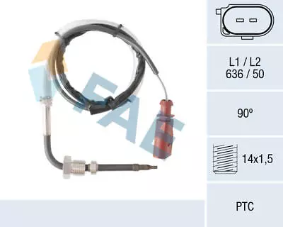 FAE 68090 Sensor Exhaust Gas Temperature For Audi • $126.79