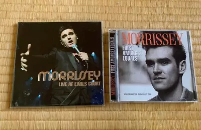 MORRISSEY LIVE AT EARLS COURT + FIRST AMONG EQUALS -  2 Live CDs • $34.99