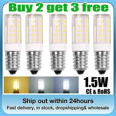 E14 1.5W LED Capsule Light Bulb For Cooker Hood/Fridge/Cabinet Replace Halogen • £3.13