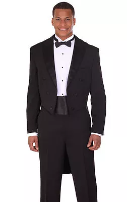 Men's Formal Long Tail Tuxedo Suit Comes With Pants • $95.99