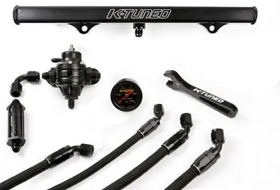 K-Tuned 6AN OEM Fuel System Integra DC2 Civic EG EK W/ K20 K24 Swap FLK-OF-BLK • $494.99