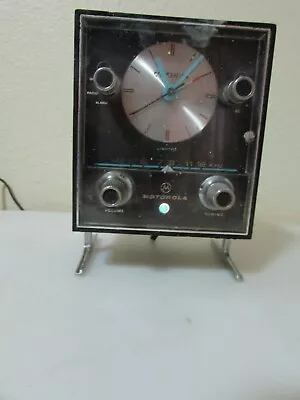 Vtg Motorola Xc4gw Clock Radio-parts Or Repair-working-incomplete • $27.99