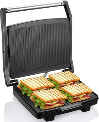 $88.58 • Buy Panini Press Grill, Gourmet Sandwich Maker, Electric Indoor Grill With Non-Stick