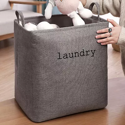 Laundry Hamper Dirt-proof Washable Kids Room Toy Storage Basket Long Lasting • £18.70