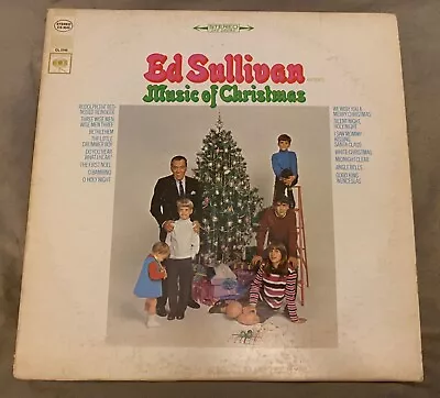 Demo ED SULLIVAN Music Of Christmas Vinyl LP 1967 Columbia CS 9543 Eye Red Label • $19.99