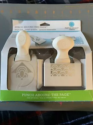 Martha Stewart DOUBLE ARCHES Paper Punch Around The Page Deep Edge And Corner  • $16