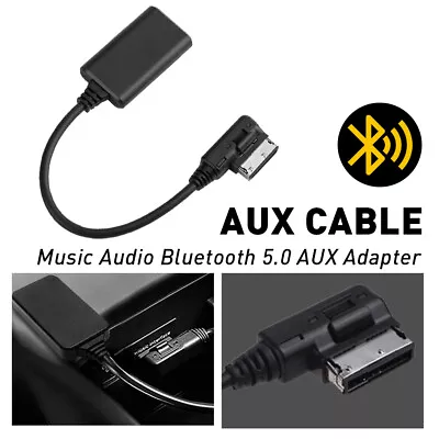 Audio Cable Adapter AMI MMI Bluetooth Music Interface For Audi Q3 Q5 Q7 RS4 RS5 • $14.99