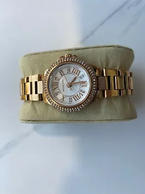 MICHAEL KORS Camille White Dial Rose Gold-tone Ladies Watch MK3253 • $100