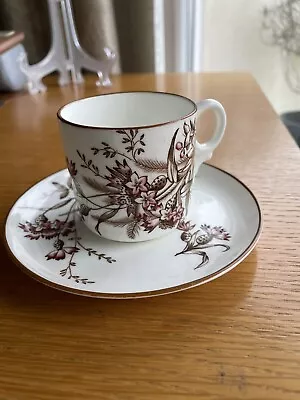 Rare Collingwood Brothers Victorian Tea Cup & Saucer 'Cornflower' C1900 • £14.50