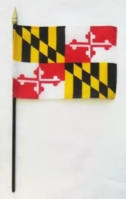 Maryland - 4  X 6  State Stick Flag • $8.90