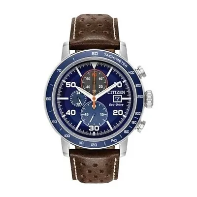 Citizen Brycen Men's Chronograph Eco Drive Watch - CA0648-09L NEW • $159.99