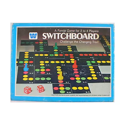 Whitman Boardgame Switchboard Box VG+ • $95