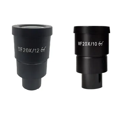 WF20X Eyepiece Ocular Lens For Stereo Microscope High Eye-point W/ Reticle Scale • $20.45