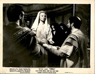 GA193 Original Photo MICHELE MORGAN Actress In 1949 Italian Drama Film FABIOLA • $20