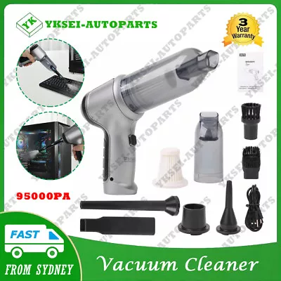 95000PA Handheld Cordless Vacuum Cleaner Suit Home & Car Dust Blower Mini Duster • $40.59