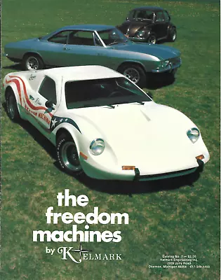 VINTAGE MID-1970s KELMARK V8 VW/CORVAIR CONVERSION CATALOG! THE FREEDOM MACHINES • $49.99